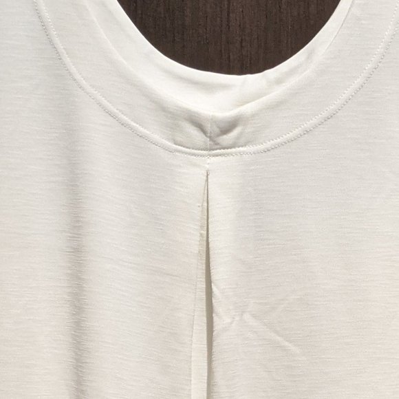 Fig Reversable Off-White Round Neck Tank - Picture 2 of 5